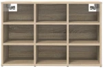 vidaXL Ντουλάπα Παπουτσιών Sonoma Δρυς 103x30x51 εκ Επεξεργασμένο ξύλο