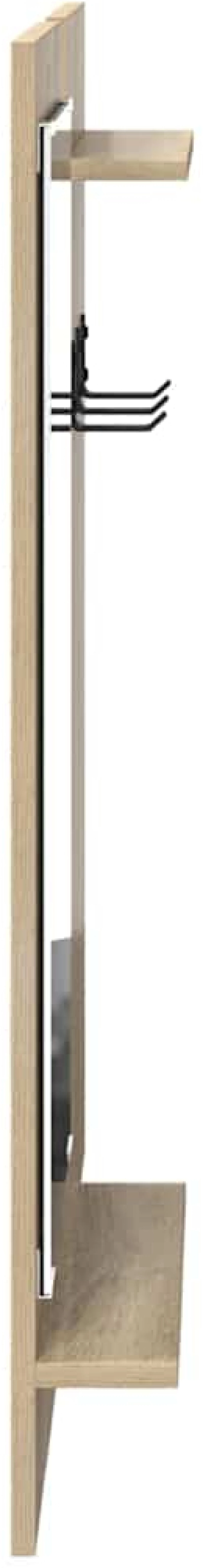 vidaXL Τοίχου Κρεμάστρα Sonoma Oak 70 x 10 x 90 εκ. Επεξεργασμένο ξύλο