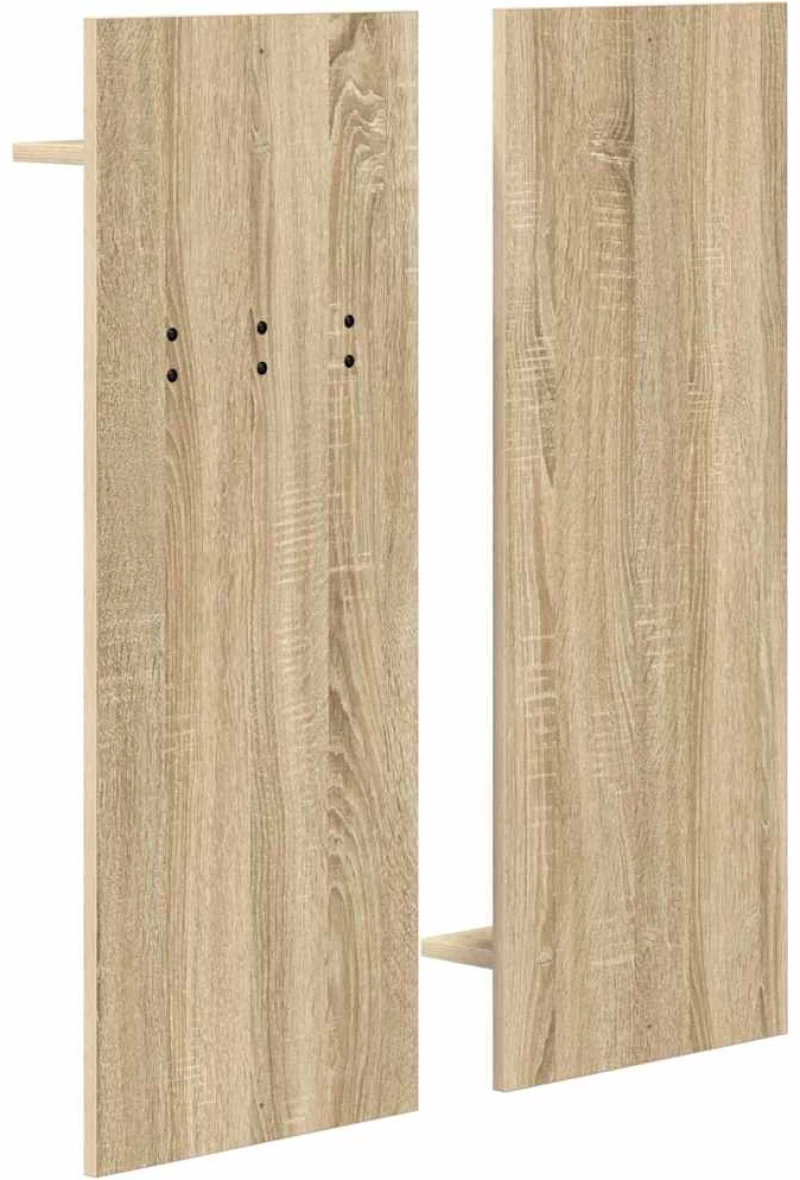 vidaXL Τοίχου Κρεμάστρα Sonoma Oak 70 x 10 x 90 εκ. Επεξεργασμένο ξύλο