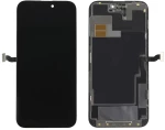 TW INCELL LCD για iPhone 14 Pro Max, camera-sensor ring, earmesh, μαύρη