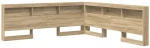 vidaXL Κεφαλάρι Αποθήκης με ράφι Sonoma Δρυς 180 cm Επεξεργασμένο ξύλο