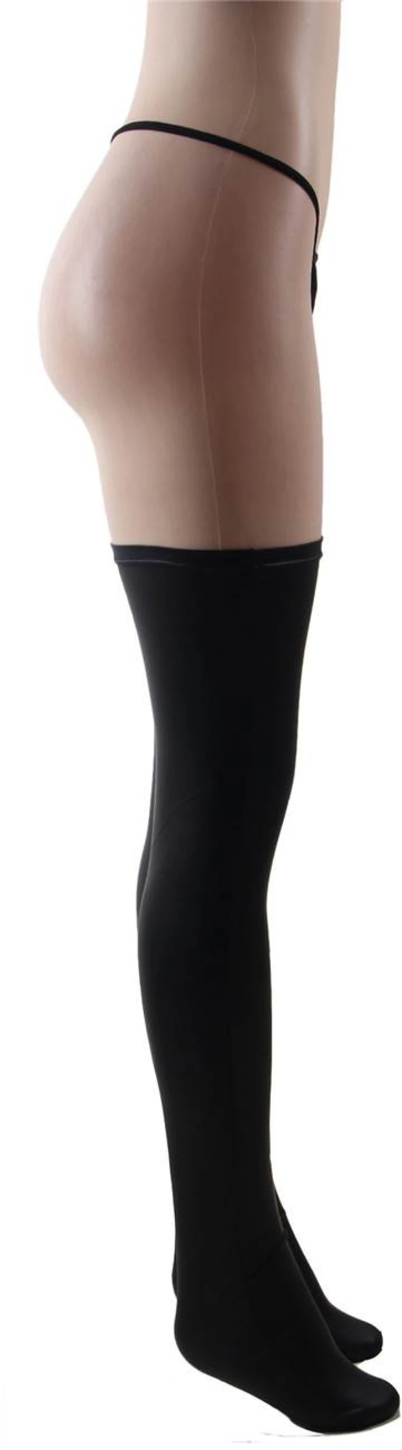Black Leather Stocking