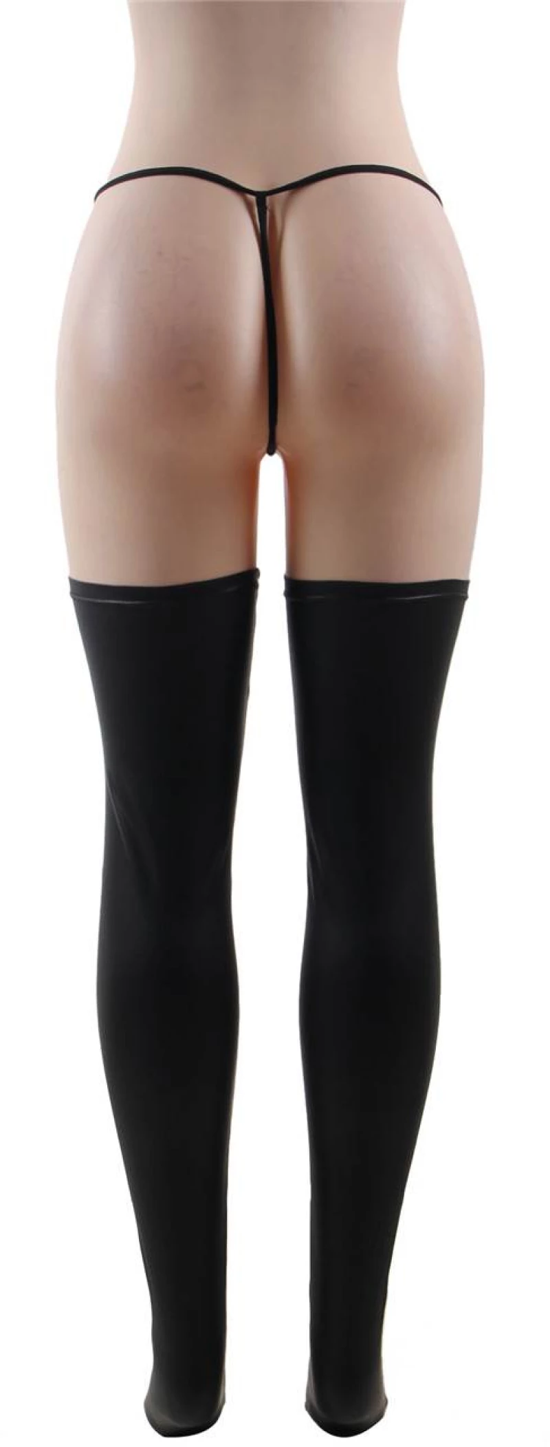 Black Leather Stocking