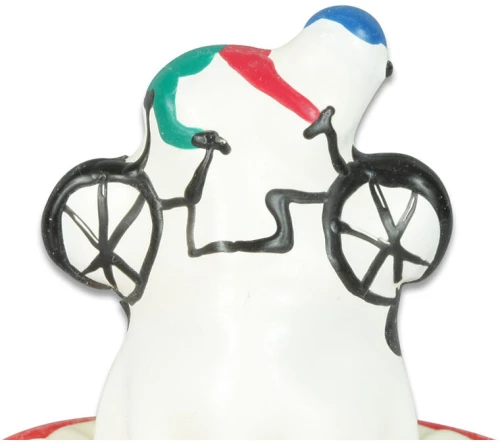 CONDOMERIE - HANDPAINTED NOVELTY CONDOMS BICYCLE