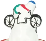 CONDOMERIE - HANDPAINTED NOVELTY CONDOMS BICYCLE