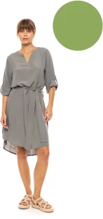 Γυναικείο Beachdress Pink Label - Φόρεμα - Aspen Green - Regular Fit - Viscose