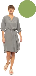 Γυναικείο Beachdress Pink Label - Φόρεμα - Aspen Green - Regular Fit - Viscose