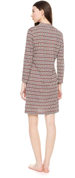 Γυναικείο Νυχτικό Pink Label - Γεωμετρικό print - Regular Fit - Cotton
