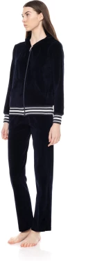 Γυναικεία Φόρμα Pink Label - Με ζακέτα - Navy - Cotton - Regular Fit