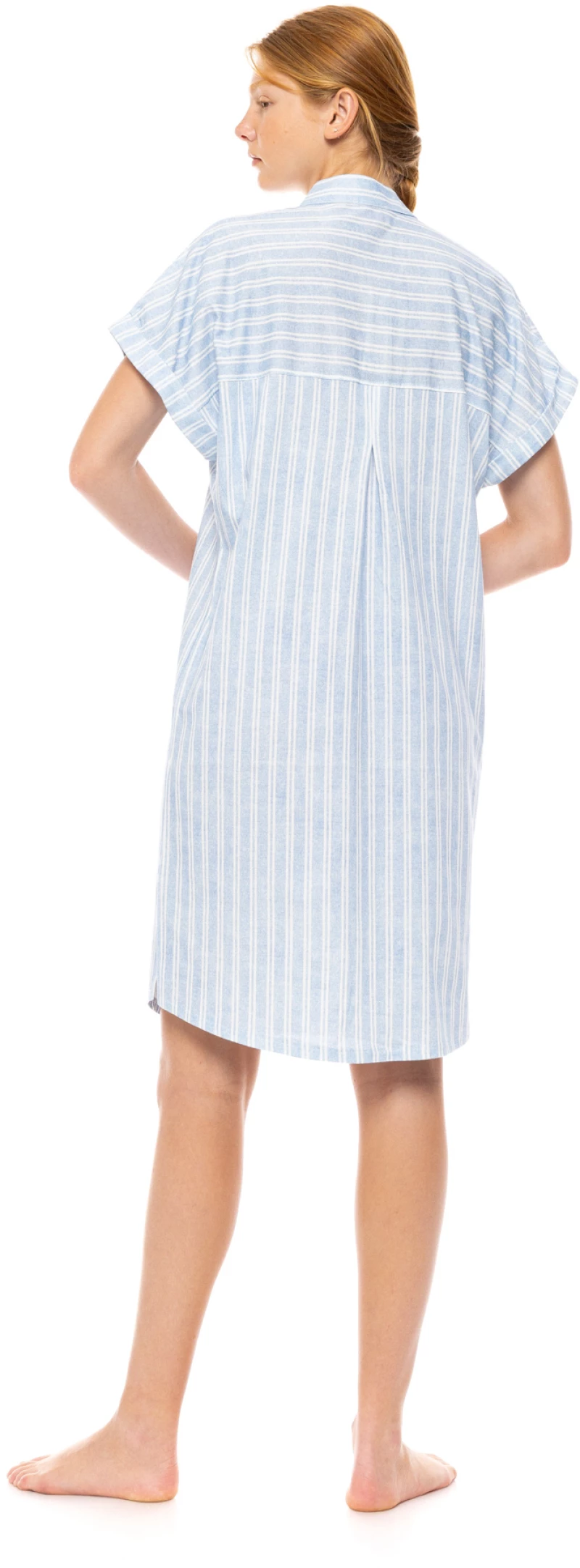 Γυναικείο Νυχτικό Pink Label - NORDIC STRIPE - Cotton - Σεμιζιέ