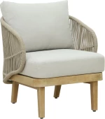 Boca Chica Πολυθρόνα ξύλινη acacia wood  73x79x66cm  09841-1