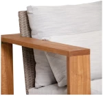 Havanna Πολυθρόνα ξύλινη Acacia wood  93x95x80cm  14946-1