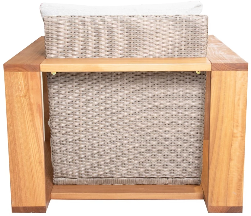 Havanna Πολυθρόνα ξύλινη Acacia wood  93x95x80cm  14946-1