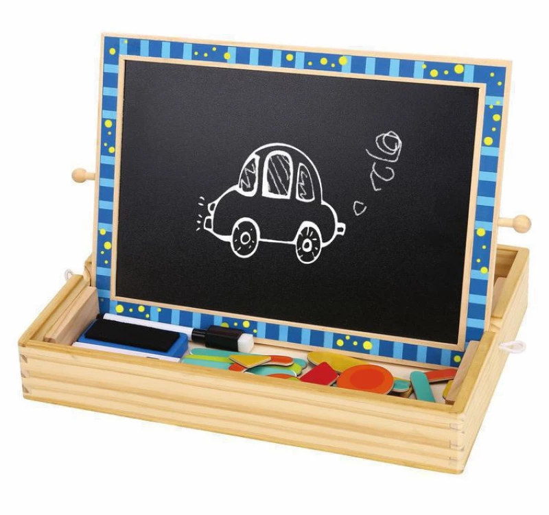 Ξύλινος Μαγνητικός Πίνακας 2 Όψεων - Tooky Toy (TF849)