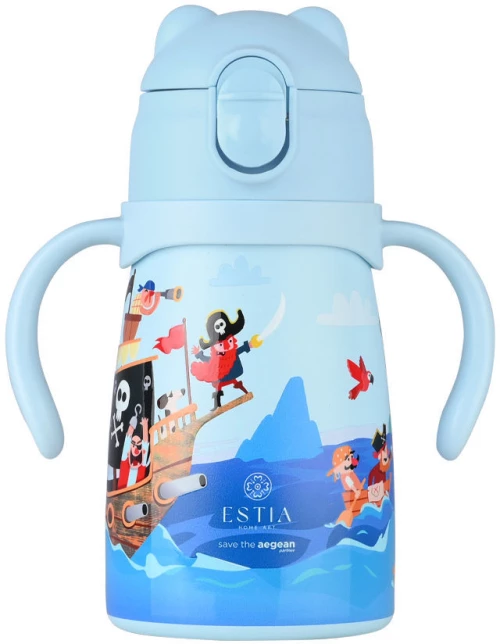 ΘΕΡΜΟΣ ΠΑΙΔΙΚΟ BUBBLE BOTTLE SAVE THE AEGEAN 300ml TREASURE QUEST 01-33200
