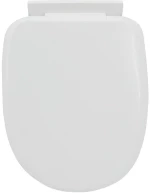 ΚΑΠΑΚΙ ΤΟΥΑΛΕΤΑΣ ΡΡ SOFT CLOSE ΑΣΠΡΟ 34,5x43,5εκ. - Ankor 830985