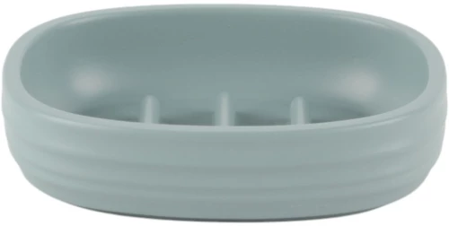 ΣΑΠΟΥΝΟΘΗΚΗ ΠΟΛΥΕΣΤΕΡΙΚΗ ΡΙΓΕ ΣΕ ΧΡΩΜΑ MINT ΜΑΤ 11,8x9,3x3εκ.  - Ankor 845255