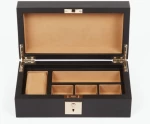 Κουτί για Ρολόι και Μανικετόκουμπα Smythson Lockable Watch and Cufflink Box