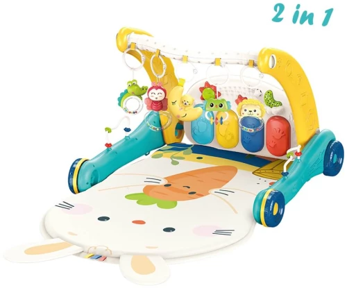 Bebe stars Γυμναστήριο-Περπατούρα Piano Rabbit 2in1 100-197