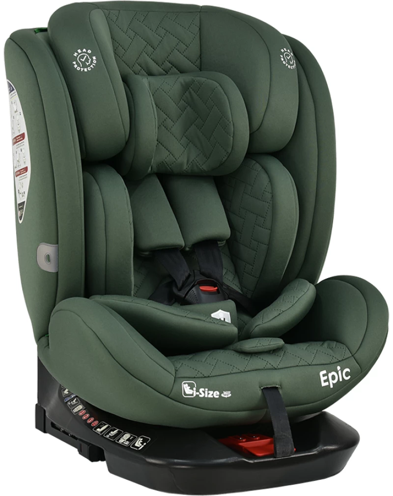 Bebe stars ΚΑΘIΣΜΑ ΑΥΤOKINHΤΟΥ EPIC ISOFIX I-SIZE 360° FOREST GREEN 921-176