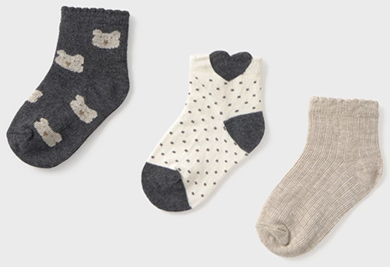 Mayoral Σετ 3 καλτσες μολυβι εντ 15-10012-056 10012 Κορίτσι