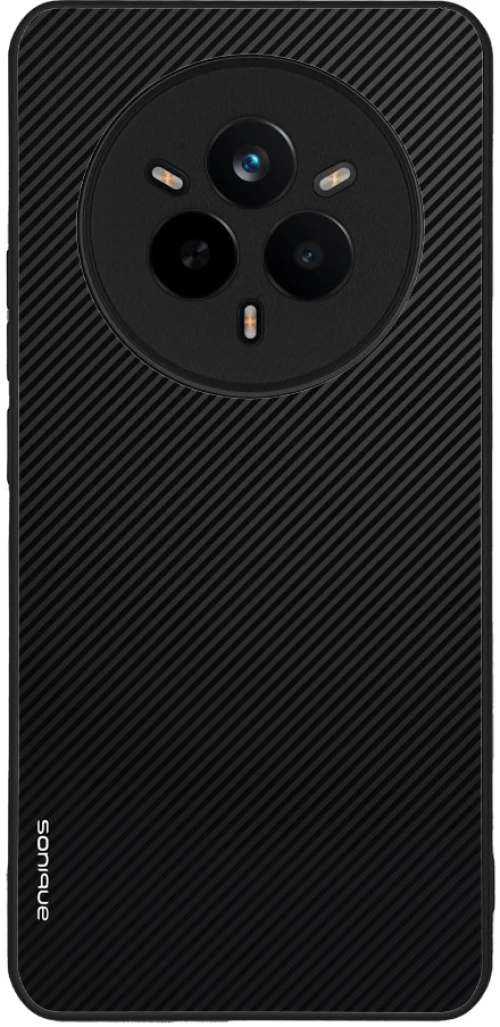 Θήκη Sonique Carbon Series για Realme Realme 14 Pro 5G Μαύρο