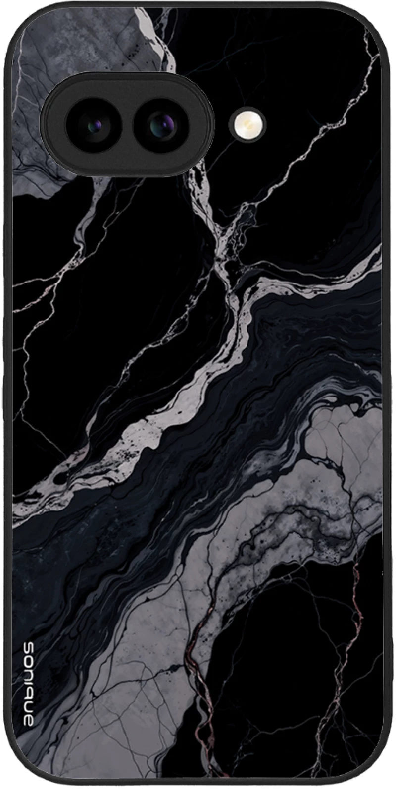 Θήκη Sonique Marble Series για Google Pixel 9a 5G Μαύρο 02