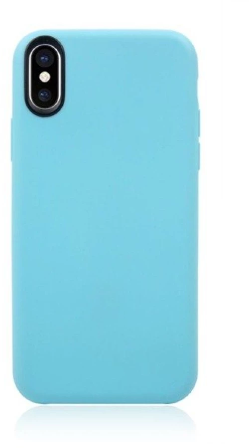 Case silicone blue samsung galaxy s8 plus