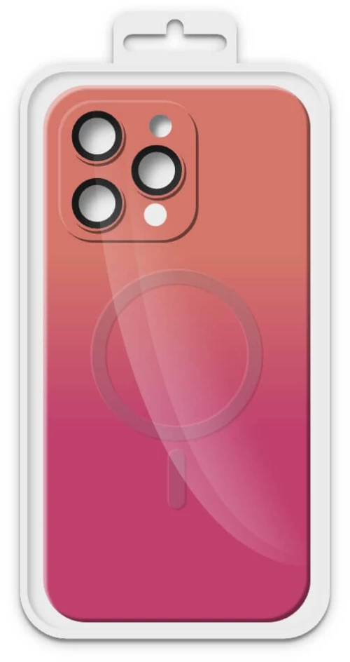 Case rainbow magsafe for apple iphone 14 pro pink box