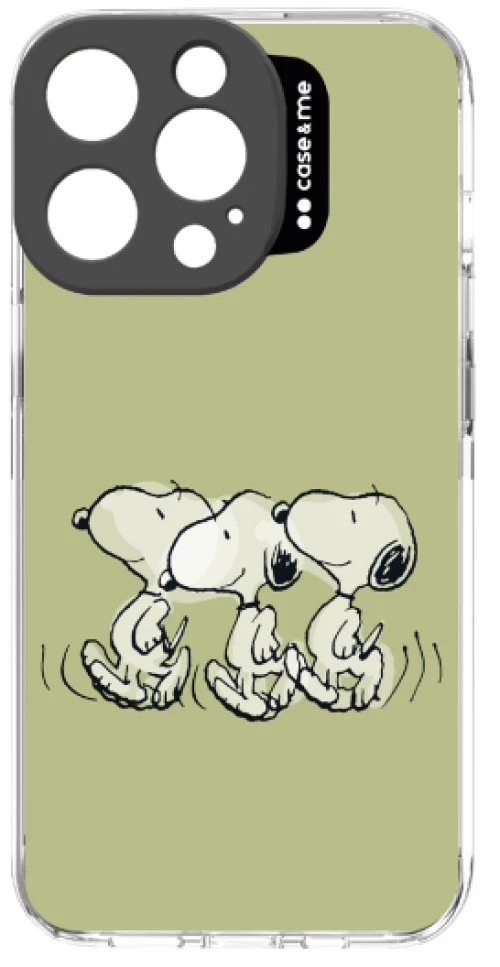 Sbs case me peanuts case iphone 14 pro max with camera lens protection green backcover