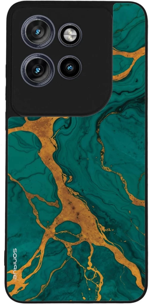Θήκη Sonique Marble Series για Motorola Edge 50 Neo 5G Πράσινο