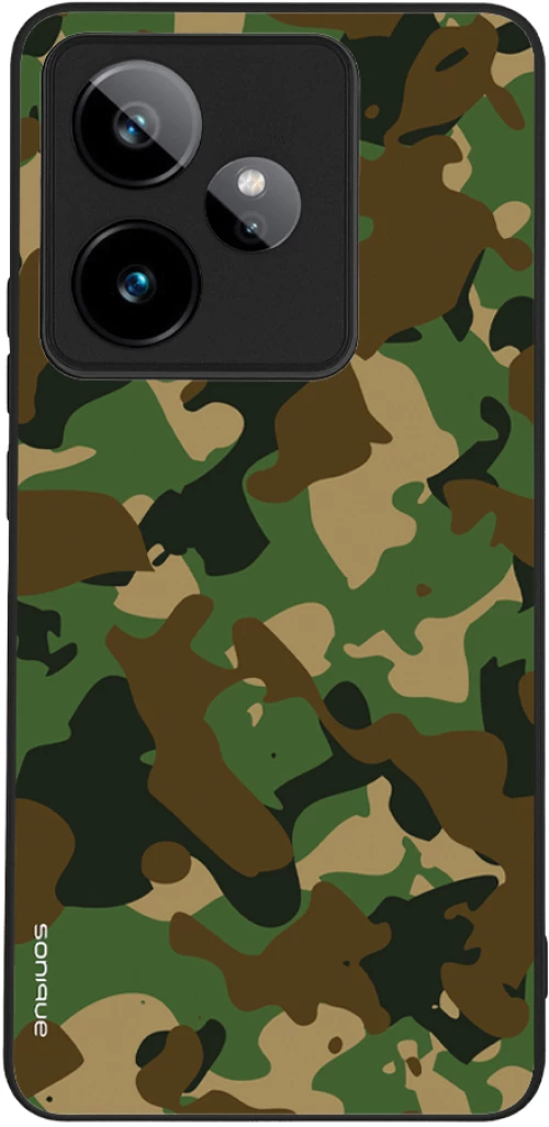 Θήκη Sonique Camouflage Army Series για Realme GT 7 5G / Realme GT 7T 5G Πράσινο