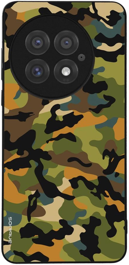 Θήκη Sonique Camouflage Army Series για OnePlus 13 5G Πράσινο 01