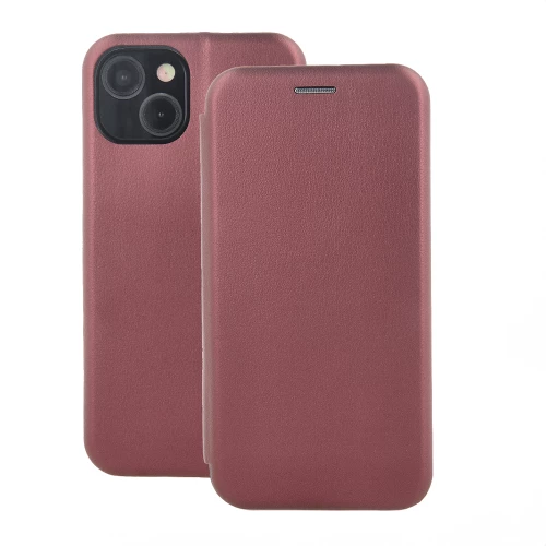 Smart diva case for samsung galaxy a06 4g burgundy