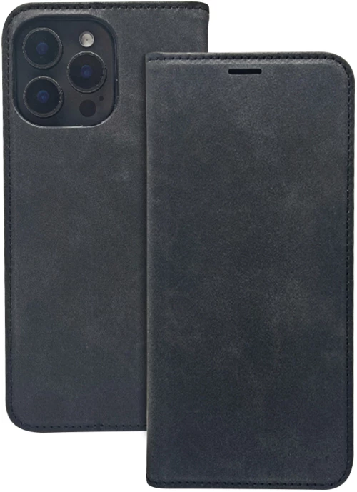 Smart suede case for xiaomi redmi note 14 5g (global) black