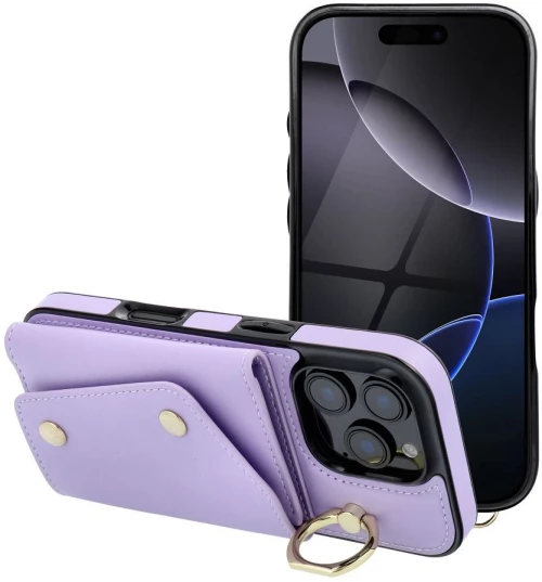 Wallet Case Wonder For Iphone 16 Lilac