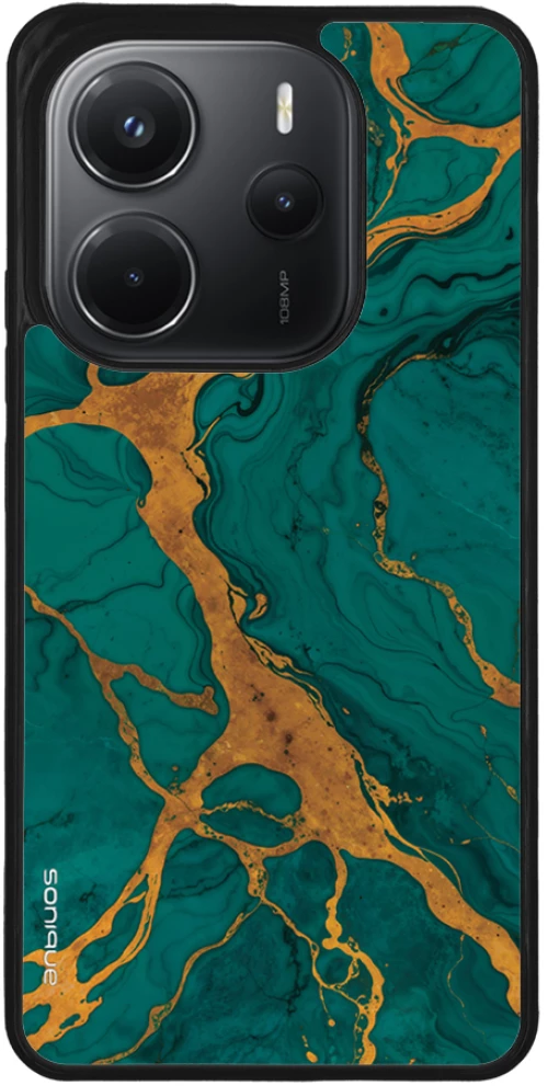 Θήκη Sonique Marble Series για Xiaomi Redmi Note 14 4G (164.84mm) Πράσινο