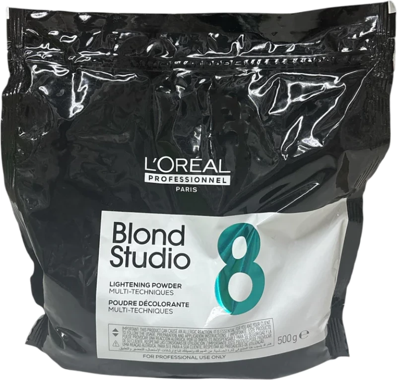 L'Oreal Professionnel, Blond Studio MT8, Highlighting, Hair Oxidant Powder, 500 g