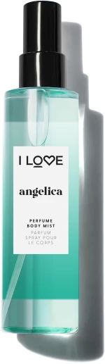 I Love, Angelica, Refreshing, Body Spray, 200 ml