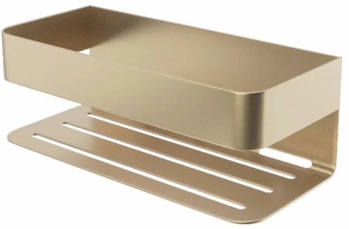 Σπογγοθήκη Επιτοίχια Mayura Μεταλλική Imex 25,6x11x9cm Χρυσό Ματ