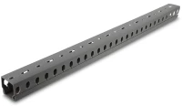 DELOCK cable management 22028, πλαστικό, 30x30mm, 1m, γκρι