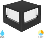 Φωτιστικό Επίτοιχο Braytron BG38-01581 Μαύρο Ματ (Black Mat) CCT3