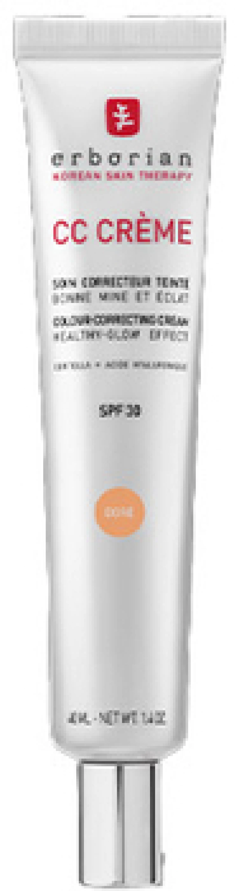 Erborian-CC Colour-Correcting Cream Healthy Glow Effect SPF 30 - Ochranný CC krém 40 ml-0ml