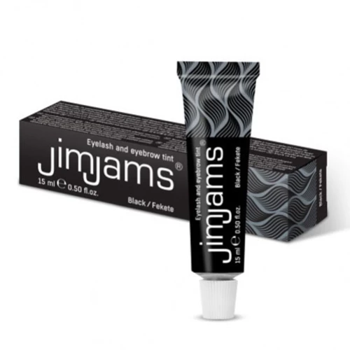 JIMJAMS Eyelash & Brow Tint Black | Βαφή για Φρύδια 15ml