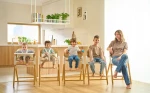 Lionelo Celia Καρεκλάκι φαγητού 3 σε 1 White Natural Wood