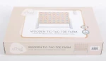 EliNeli Fisher Farm Montessori Ξύλινο Παιχνίδι Tic-Tac