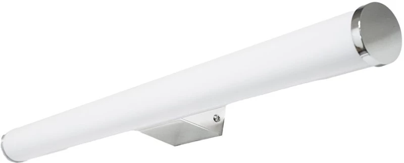 Adeleq Φωτιστικό LED Λουτρού PC 40cm 10W IP44 4000K Χρώμιο 3-04010