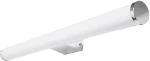 Adeleq Φωτιστικό LED Λουτρού PC 40cm 10W IP44 4000K Χρώμιο 3-04010