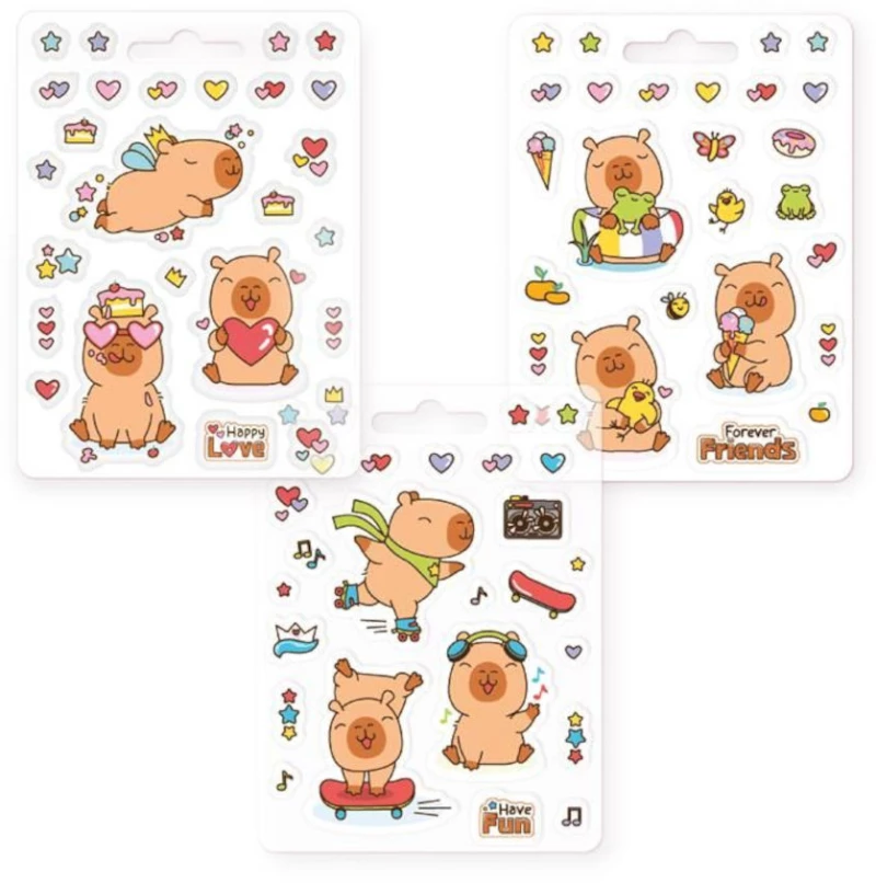 Αυτοκόλλητα Trend Happy Life Capybara 966926 26pcs