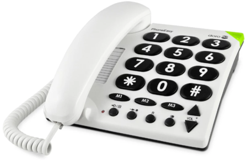 DORO PhoneEasy 311c - Σταθερό Τηλέφωνο με ΕνίσχυσηΉχου